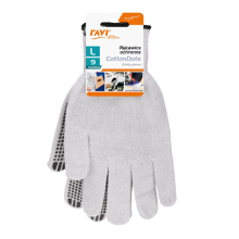 Rękawice ochronne CottonDots L RAVI